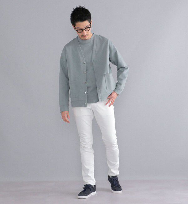 SHIPS「SHIPS: ハイゲージ ダンボールニットカーディガン」|カーディガン|