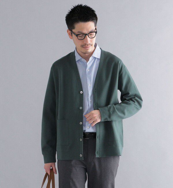 SHIPS「SHIPS: ハイゲージ ダンボールニットカーディガン」|カーディガン|