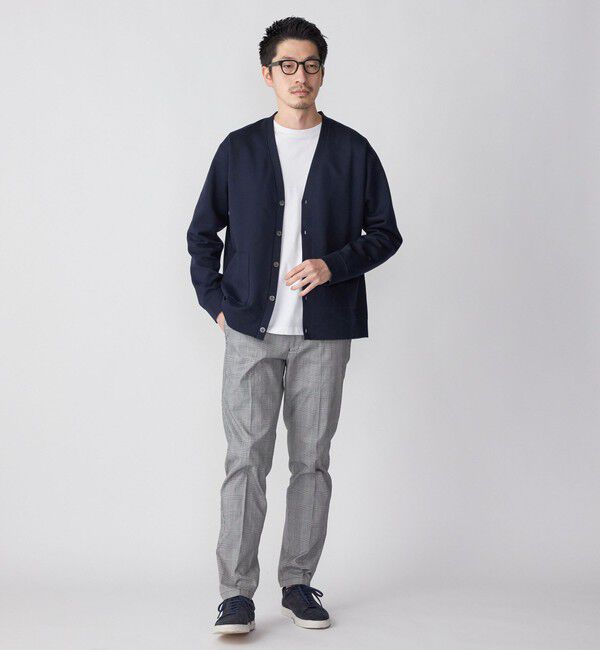 SHIPS「SHIPS: ハイゲージ ダンボールニットカーディガン」|カーディガン|