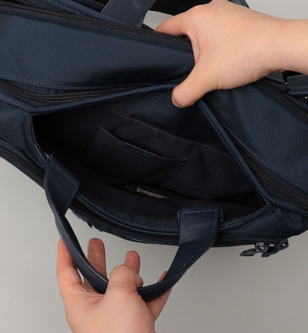 SHIPS「【SHIPS別注】TUMI: 完全別注モデル『ALPHA 3』ミッド 3WAY バッグ」|ビジネスバッグ|