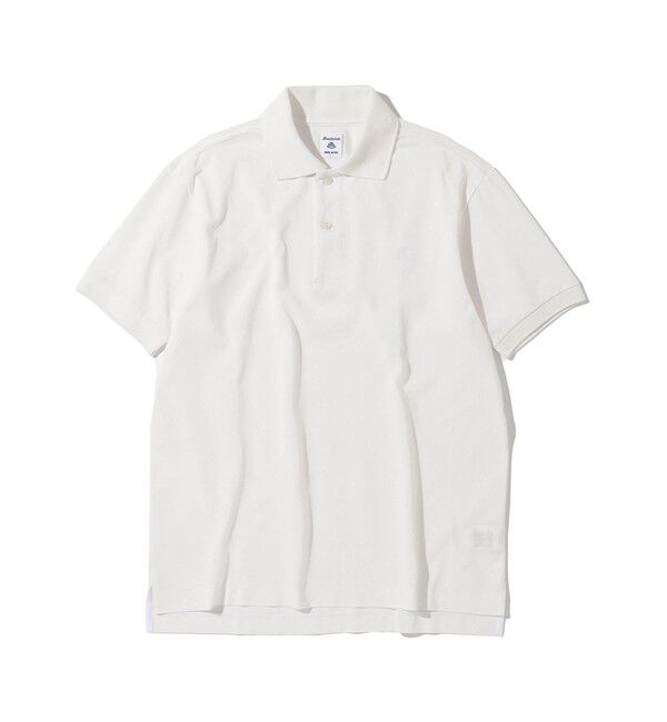 SHIPS「Southwick: GIZAコットン カノコ US ポロシャツ」|ポロシャツ|ホワイト