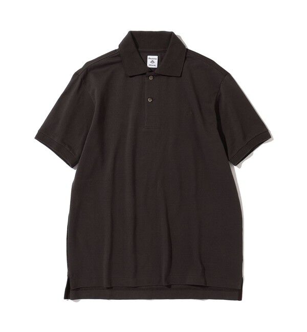 SHIPS「Southwick: GIZAコットン カノコ US ポロシャツ」|ポロシャツ|ブラウン