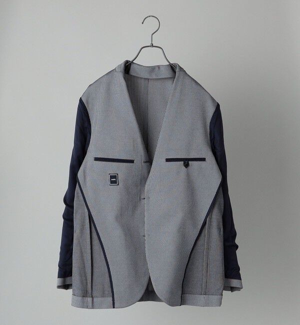 SHIPS「SHIPS:<吸水 速乾>ALBINI ジャージー メランジ  ジャケット」|テーラードジャケット|
