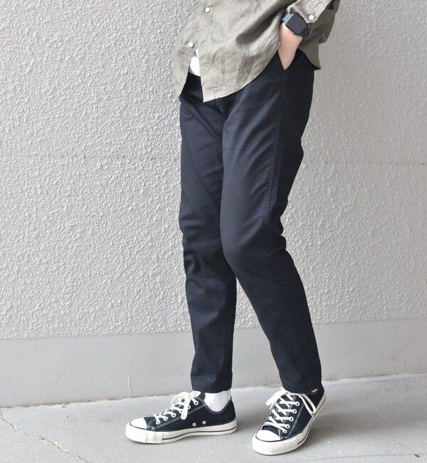 SHIPS any「SHIPS any: スリム テーパード ストレッチ チノ パンツ◆」|チノ|