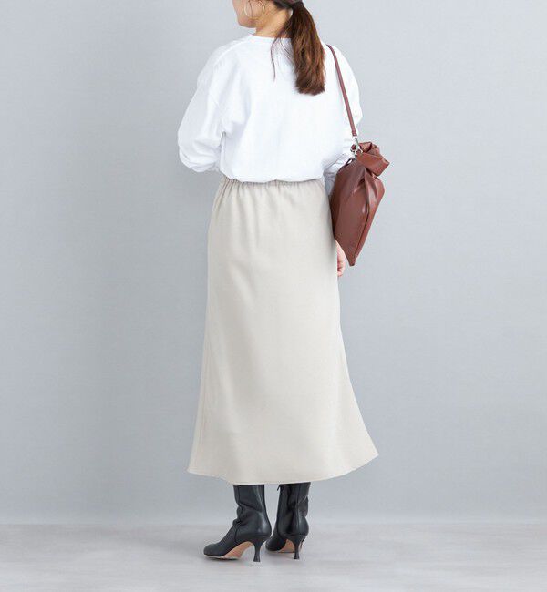 SHIPS for women「〈手洗い可能〉フィブリルサテン マーメイド スカート◇」|スカート|