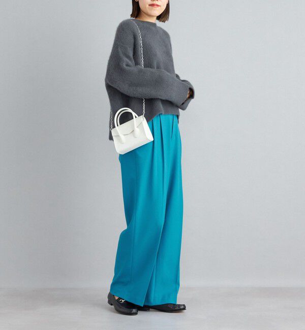 SHIPS for women「〈手洗い可能〉2タックワイドパンツ◇」|その他|