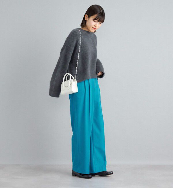 SHIPS for women「〈手洗い可能〉2タックワイドパンツ◇」|その他|