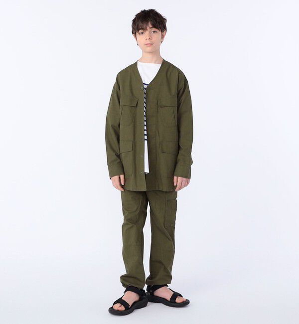 SHIPS KIDS「【SHIPS KIDS別注】GOLDENMILLS:145～170cm / ファティーグ パンツ」|カーゴ|