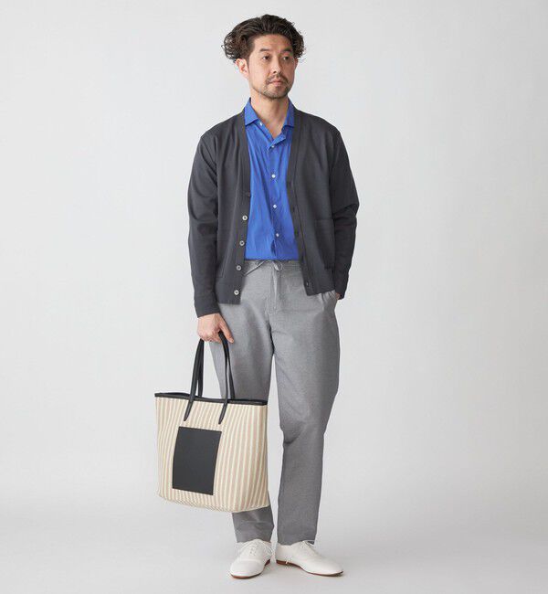 SHIPS「SHIPS: セミワイドカラー スーパーストレッチ ロングスリーブ シャツ」|シャツ・ブラウス|