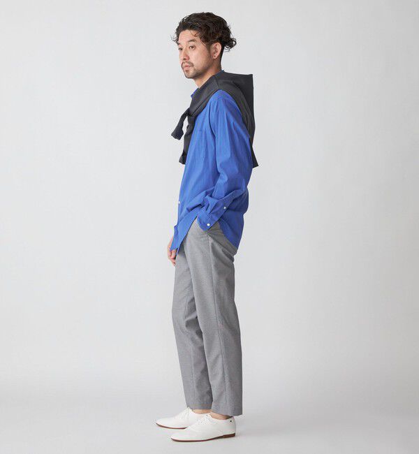 SHIPS「SHIPS: セミワイドカラー スーパーストレッチ ロングスリーブ シャツ」|シャツ・ブラウス|