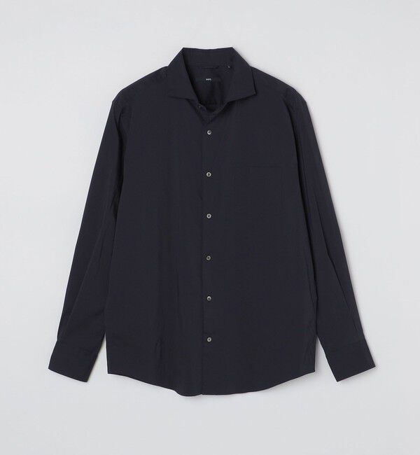 SHIPS「SHIPS: セミワイドカラー スーパーストレッチ ロングスリーブ シャツ」|シャツ・ブラウス|