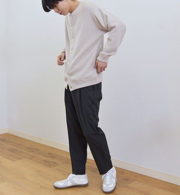 SHIPS any「【SHIPS any別注】SKOOKUM: 〈手洗い可能〉鹿の子 クルーネック カーディガン◇」|カーディガン|