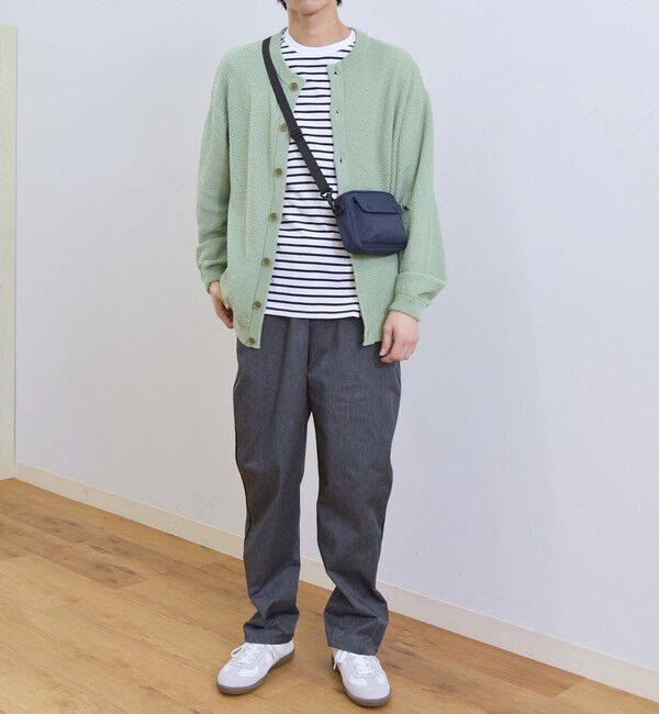 SHIPS any「【SHIPS any別注】SKOOKUM: 〈手洗い可能〉鹿の子 クルーネック カーディガン◇」|カーディガン|