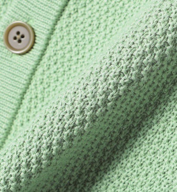 SHIPS any「【SHIPS any別注】SKOOKUM: 〈手洗い可能〉鹿の子 クルーネック カーディガン◇」|カーディガン|