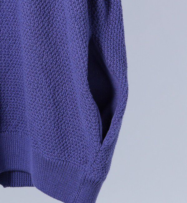 SHIPS any「【SHIPS any別注】SKOOKUM: 〈手洗い可能〉鹿の子 クルーネック カーディガン◇」|カーディガン|