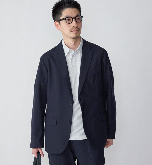 SHIPS「【WEB限定】SHIPS: 吸水速乾・UVケア Drymix（R）ワンポイントロゴ レギュラーカラー ポロシャツ」|ポロシャツ|