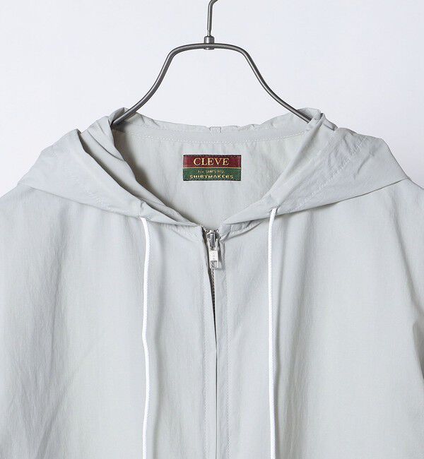 SHIPS any「【SHIPS any別注】CLEVE: 〈ダントツ撥水・軽量〉ライト ナイロン ジップ パーカー◇」|ブルゾン・スタジャン|