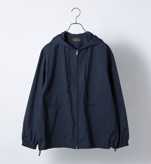 SHIPS any「【SHIPS any別注】CLEVE: 〈ダントツ撥水・軽量〉ライト ナイロン ジップ パーカー◇」|ブルゾン・スタジャン|
