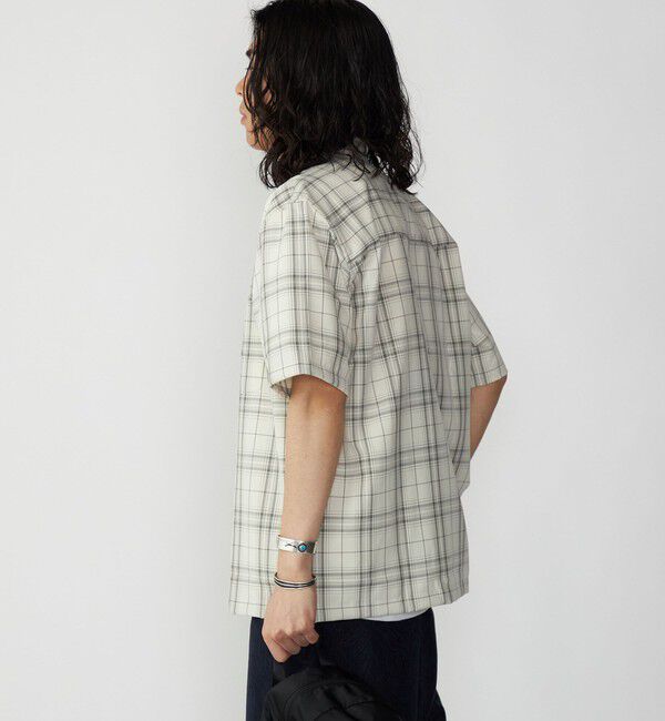 SHIPS「SHIPS: MADE IN JAPAN ドライタッチ オープンカラーシャツ 23SS」|シャツ・ブラウス|