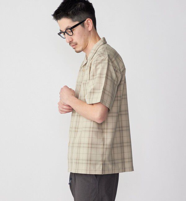 SHIPS「SHIPS: MADE IN JAPAN ドライタッチ オープンカラーシャツ 23SS」|シャツ・ブラウス|
