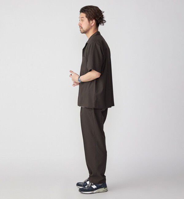 SHIPS「SHIPS: MADE IN JAPAN ドライタッチ オープンカラーシャツ 23SS」|シャツ・ブラウス|