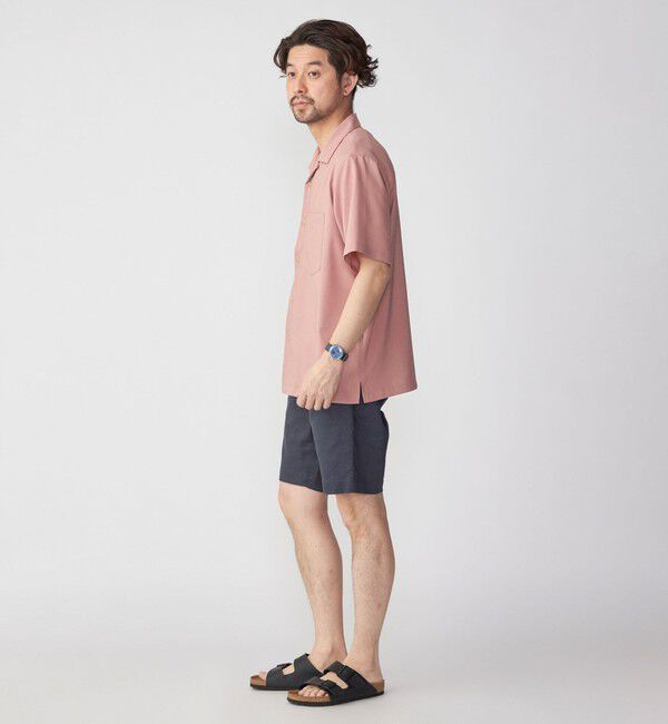 SHIPS「SHIPS: MADE IN JAPAN ドライタッチ オープンカラーシャツ 23SS」|シャツ・ブラウス|