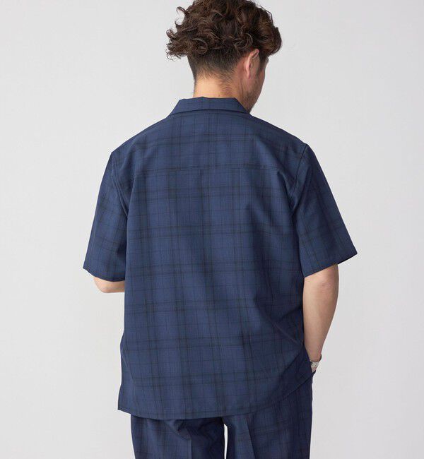 SHIPS「SHIPS: MADE IN JAPAN ドライタッチ オープンカラーシャツ 23SS」|シャツ・ブラウス|