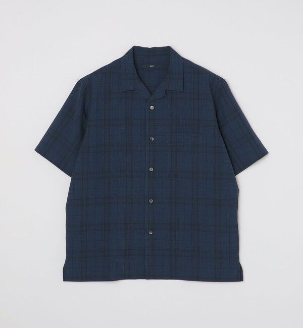 SHIPS「SHIPS: MADE IN JAPAN ドライタッチ オープンカラーシャツ 23SS」|シャツ・ブラウス|