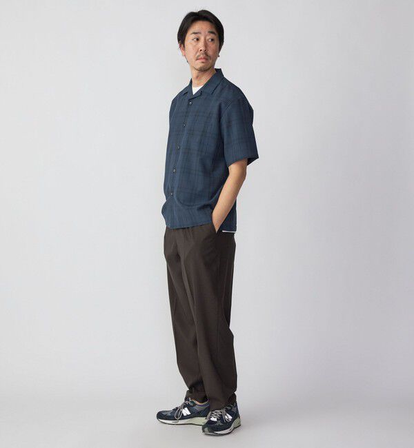 SHIPS「SHIPS: MADE IN JAPAN ドライタッチ オープンカラーシャツ 23SS」|シャツ・ブラウス|