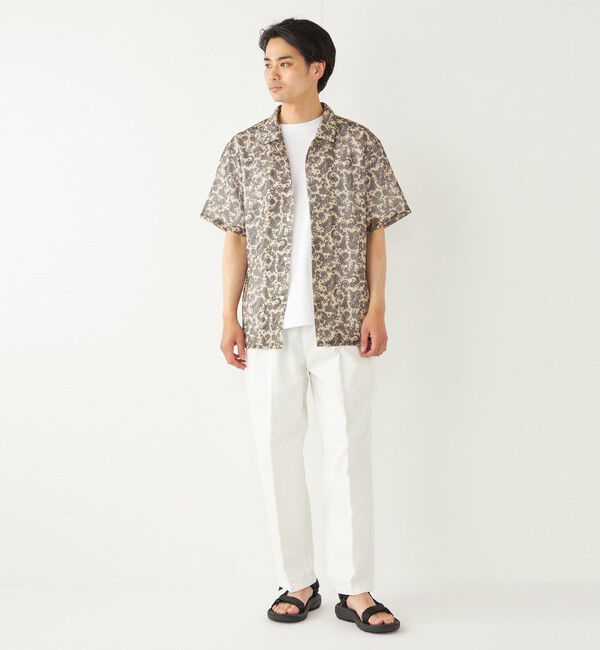 SHIPS Colors 「SHIPS Colors: テーパード ワイド トラウザー デニム◇」|デニム|