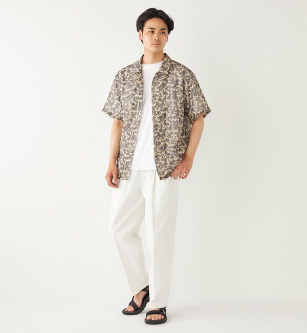 SHIPS Colors 「SHIPS Colors: テーパード ワイド トラウザー デニム◇」|デニム|