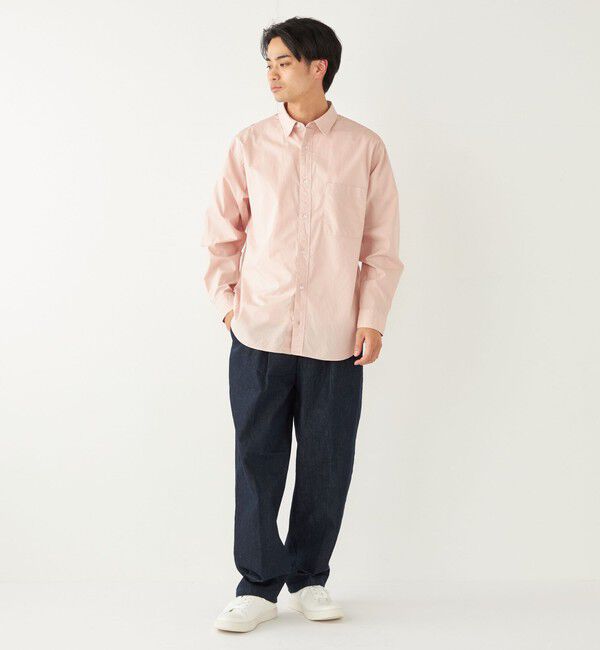 SHIPS Colors 「SHIPS Colors: テーパード ワイド トラウザー デニム◇」|デニム|