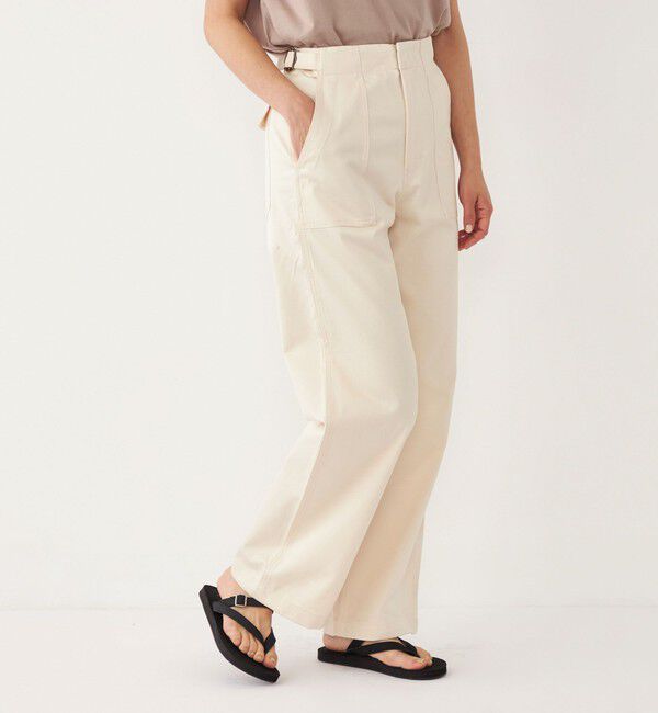 SHIPS Colors 「SHIPS Colors:〈洗濯機可能〉コットン ツイル ベイカー パンツ4◇」|その他|