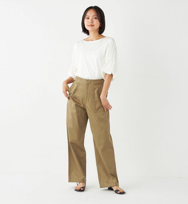 SHIPS Colors 「SHIPS Colors:〈洗濯機可能〉コットン ツイル ベイカー パンツ4◇」|その他|