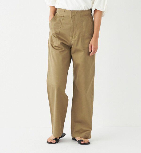 SHIPS Colors 「SHIPS Colors:〈洗濯機可能〉コットン ツイル ベイカー パンツ4◇」|その他|