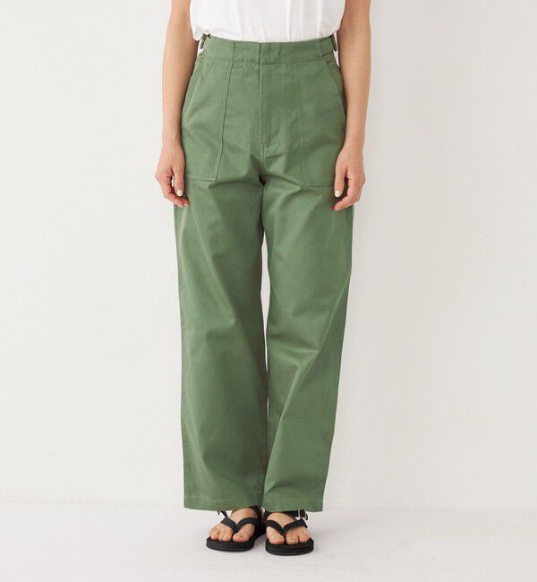 SHIPS Colors 「SHIPS Colors:〈洗濯機可能〉コットン ツイル ベイカー パンツ4◇」|その他|