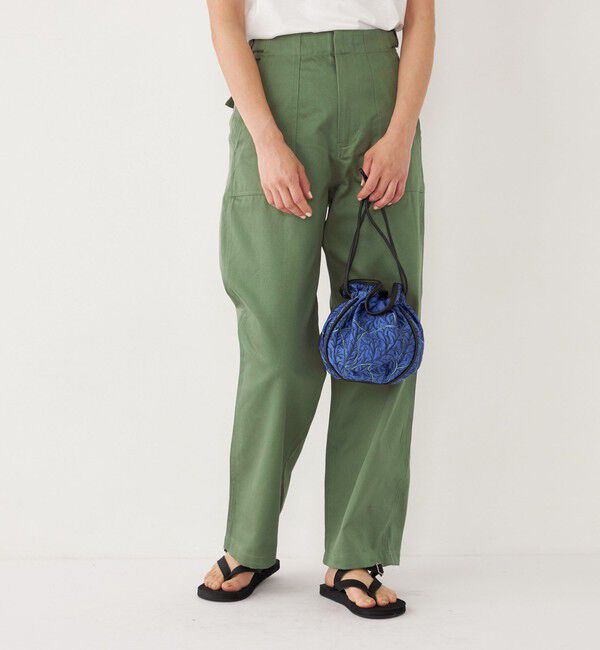 SHIPS Colors 「SHIPS Colors:〈洗濯機可能〉コットン ツイル ベイカー パンツ4◇」|その他|