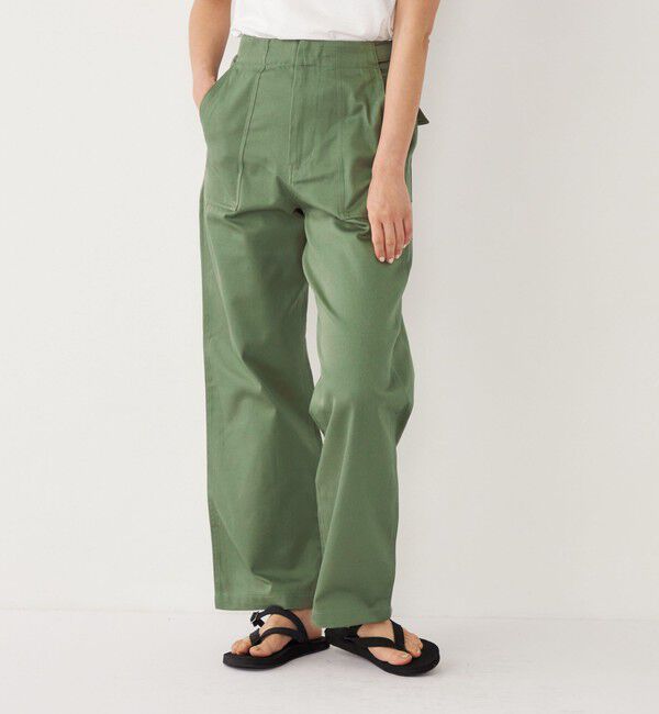 SHIPS Colors 「SHIPS Colors:〈洗濯機可能〉コットン ツイル ベイカー パンツ4◇」|その他|