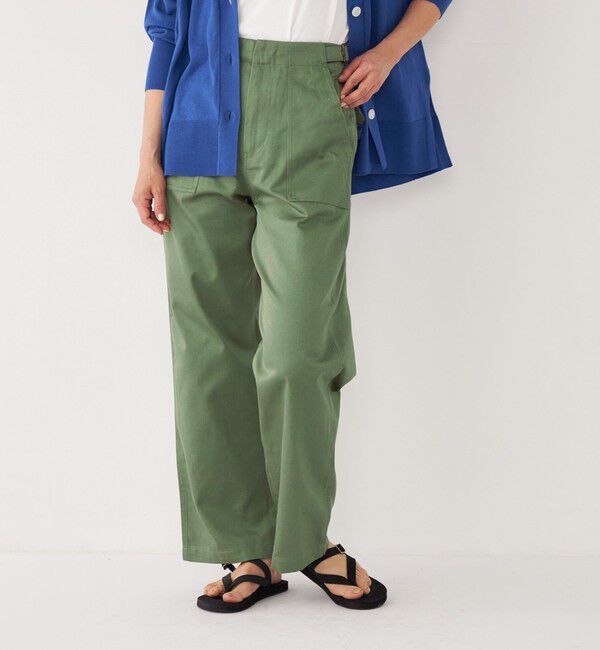 SHIPS Colors 「SHIPS Colors:〈洗濯機可能〉コットン ツイル ベイカー パンツ4◇」|その他|