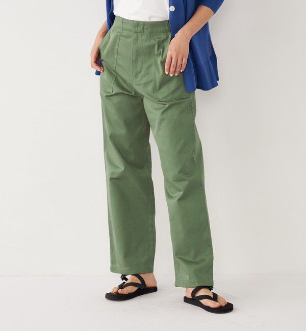 SHIPS Colors 「SHIPS Colors:〈洗濯機可能〉コットン ツイル ベイカー パンツ4◇」|その他|