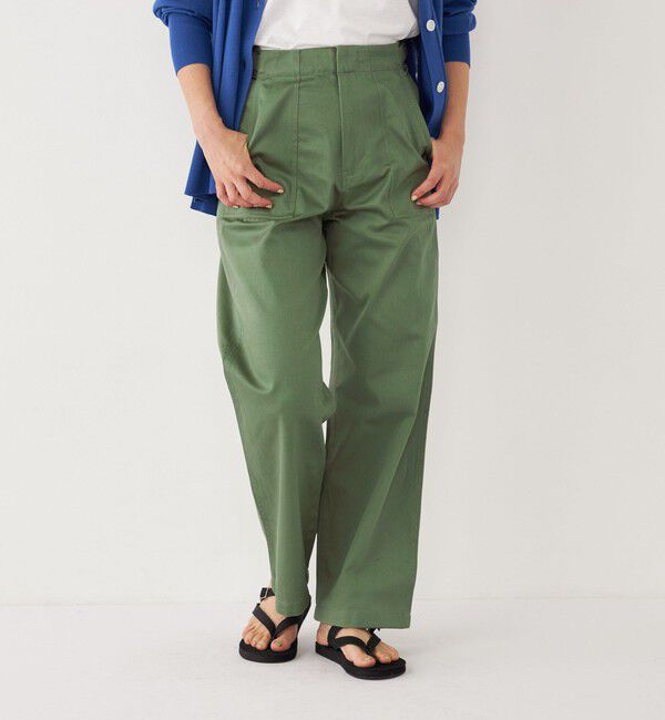 SHIPS Colors 「SHIPS Colors:〈洗濯機可能〉コットン ツイル ベイカー パンツ4◇」|その他|