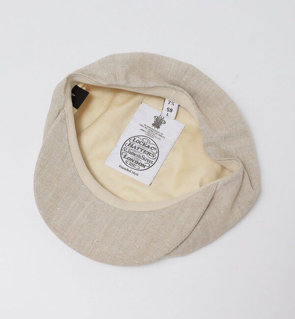 SHIPS「Lock & Co.: Muirfield(ミュアフィールド) リネン キャスケット」|キャップ・キャスケット|