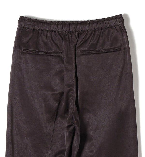 SHIPS for women「SHIPS Primary Navy Label:〈手洗い可能〉サテン リラックス パンツ」|その他|