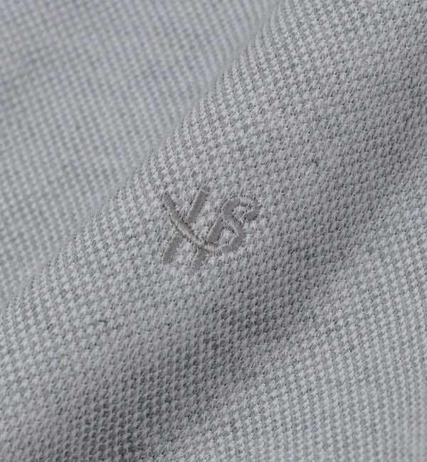 SHIPS「【WEB限定】SHIPS: ワンポイント ロゴ バーズアイ ロングスリーブ ポロシャツ」|ポロシャツ|