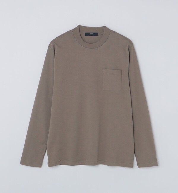 SHIPS Colors 「SHIPS Colors: 〈抗菌防臭〉コットンスムース ビズTEE クルーネック◇」|Tシャツ・カットソー|キャメル