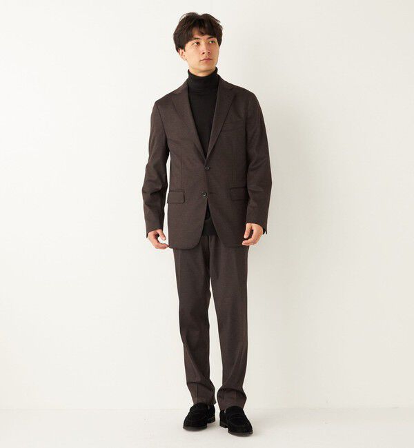 SHIPS Colors 「SHIPS Colors: AVANT  ウールライク ジャージー ジャケット (セットアップ対応)」|テーラードジャケット|