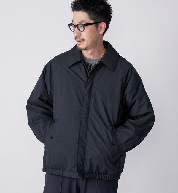 SHIPS「SHIPS:〈撥水〉Thinsulate 中綿 ハリントンジャケット」|ブルゾン・スタジャン|