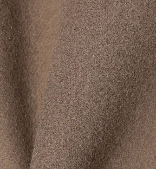 SHIPS for women「Bellandi SUPER130 コクーン ショート コート ◇」|ノーカラーコート|