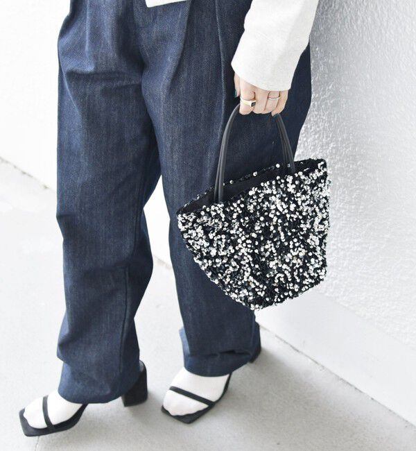 SHIPS any「SHIPS any: スパンコール 2WAY ショルダー バッグ」|ショルダー・メッセンジャー|