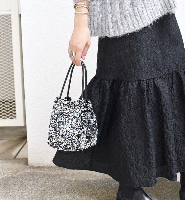 SHIPS any「SHIPS any: スパンコール 2WAY ショルダー バッグ」|ショルダー・メッセンジャー|